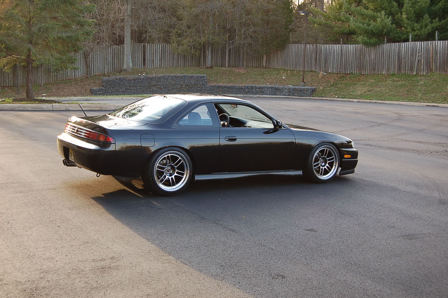 photo 5 Nissan S14 custom wheels Enkei RPF1 18x9.5, ET +15, tire size 235/40 R18. 18x10.5 ET+15 265/35 R18
