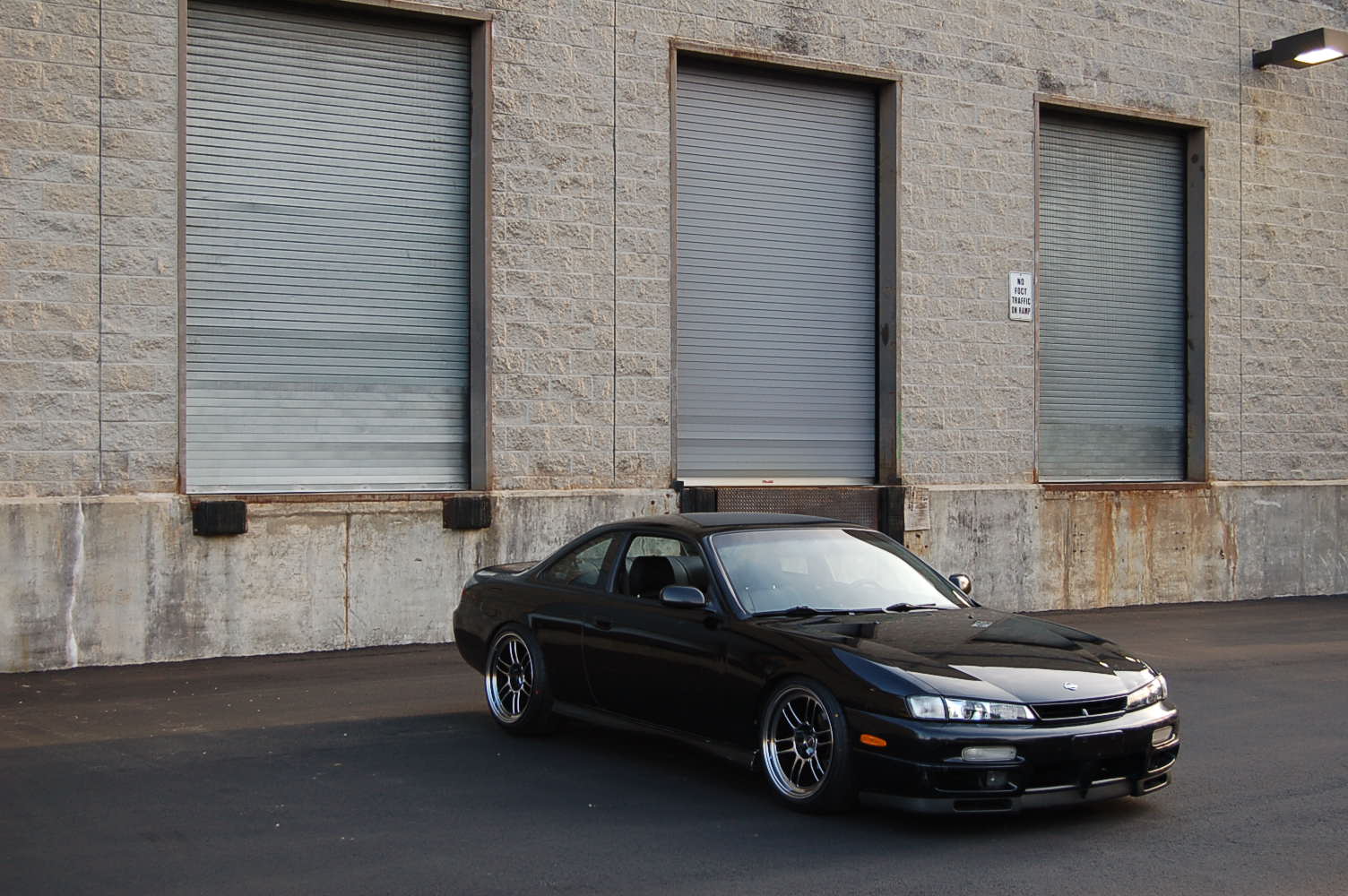 photo 8 Nissan S14 custom wheels Enkei RPF1 18x9.5, ET +15, tire size 235/40 R18. 18x10.5 ET+15 265/35 R18