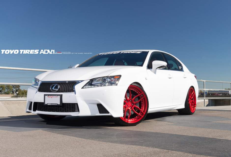 photo 2 Lexus GS 350 custom wheels ADV.1 005 MV2 SL 21x9.5, ET , tire size X R21. 21x10.5 ET
