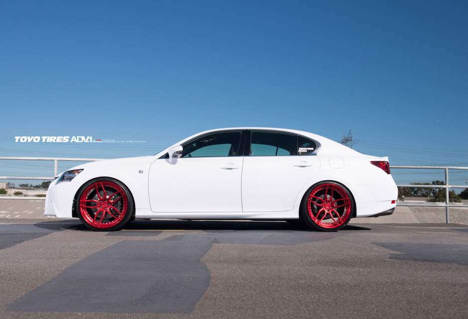 photo 4 Lexus GS 350 custom wheels ADV.1 005 MV2 SL 21x9.5, ET , tire size X R21. 21x10.5 ET