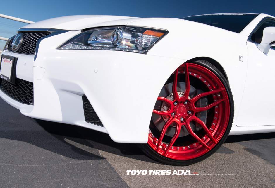 photo 5 Lexus GS 350 custom wheels ADV.1 005 MV2 SL 21x9.5, ET , tire size X R21. 21x10.5 ET
