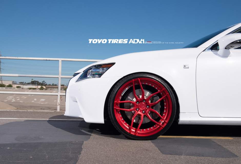 photo 6 Lexus GS 350 custom wheels ADV.1 005 MV2 SL 21x9.5, ET , tire size X R21. 21x10.5 ET