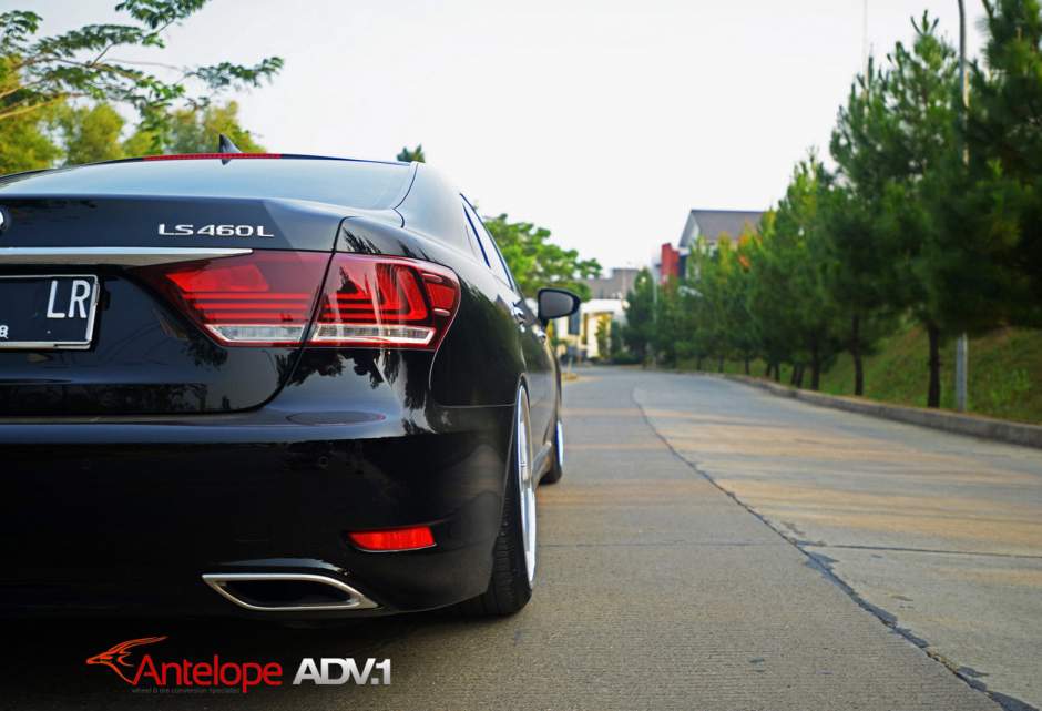 photo 4 Lexus LS 460 custom wheels ADV.1 6TF 21x9.5, ET , tire size X R21. 21x12.5 ET 