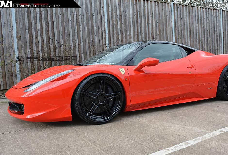photo 2 Ferrari 458 Italia custom wheels ADV.1 05 MV2 21x9.5, ET , tire size X R21. 22x12.5 ET 