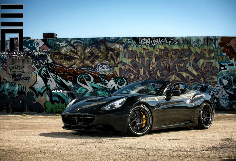 photo 7 Ferrari California custom wheels ADV.1 5.0TS 21x9.5, ET , tire size X R21. 22x12.0 ET 