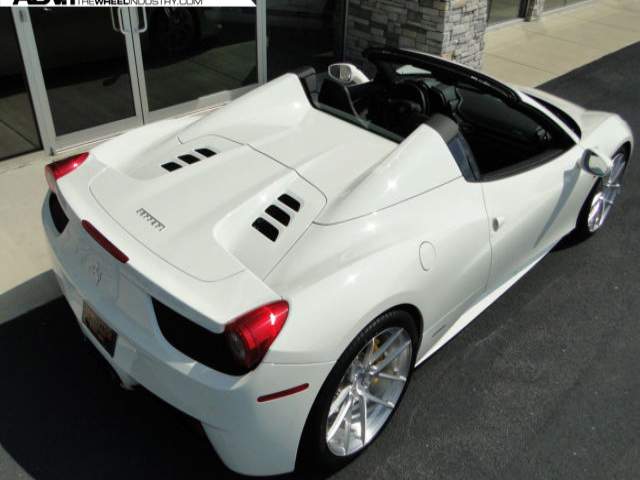 photo 3 Ferrari 458 Italia custom wheels ADV.1 5.0 MV1 SL 20x9.0, ET , tire size X R20. 21x12.5 ET 