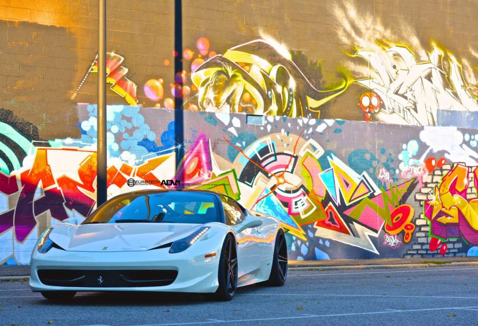 photo 3 Ferrari 458 Italia custom wheels ADV.1 05 MV2 SL 21x9.5, ET , tire size X R21. 22x12.5 ET 