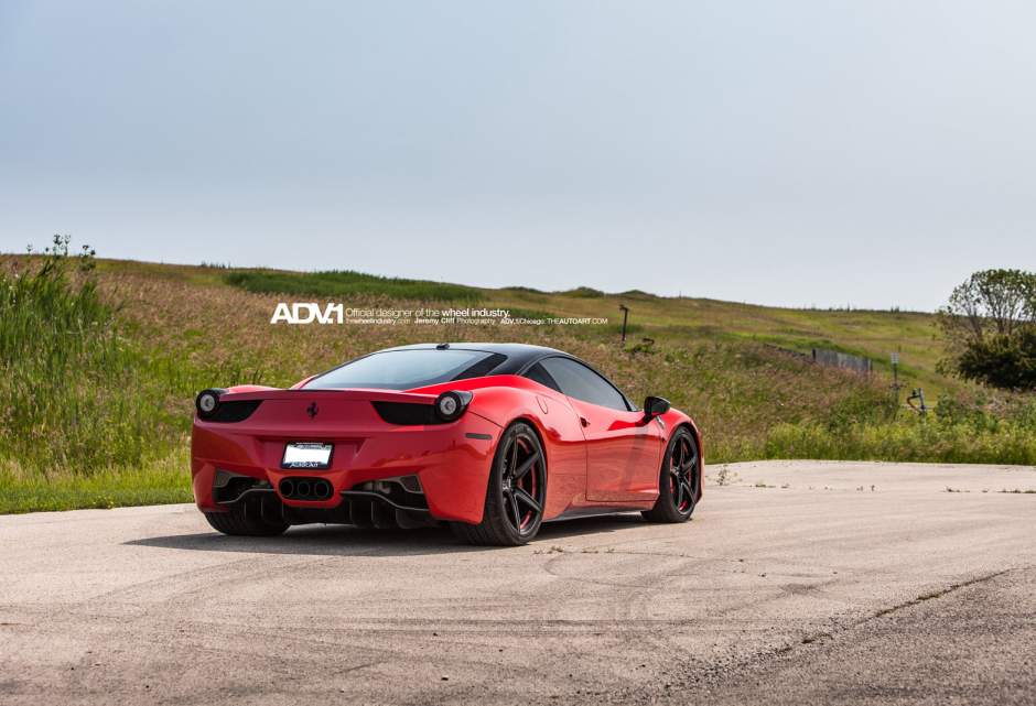 photo 2 Ferrari 458 Italia custom wheels ADV.1 5.1MV1SL 21x9.0, ET , tire size X R21. 21x12.5 ET 