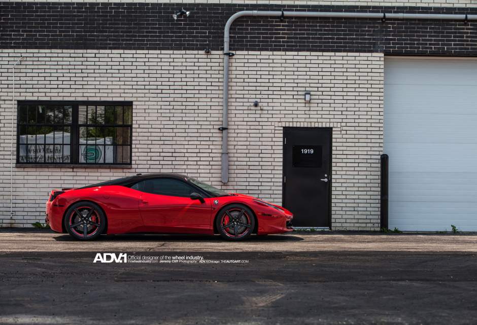 photo 3 Ferrari 458 Italia custom wheels ADV.1 5.1MV1SL 21x9.0, ET , tire size X R21. 21x12.5 ET 