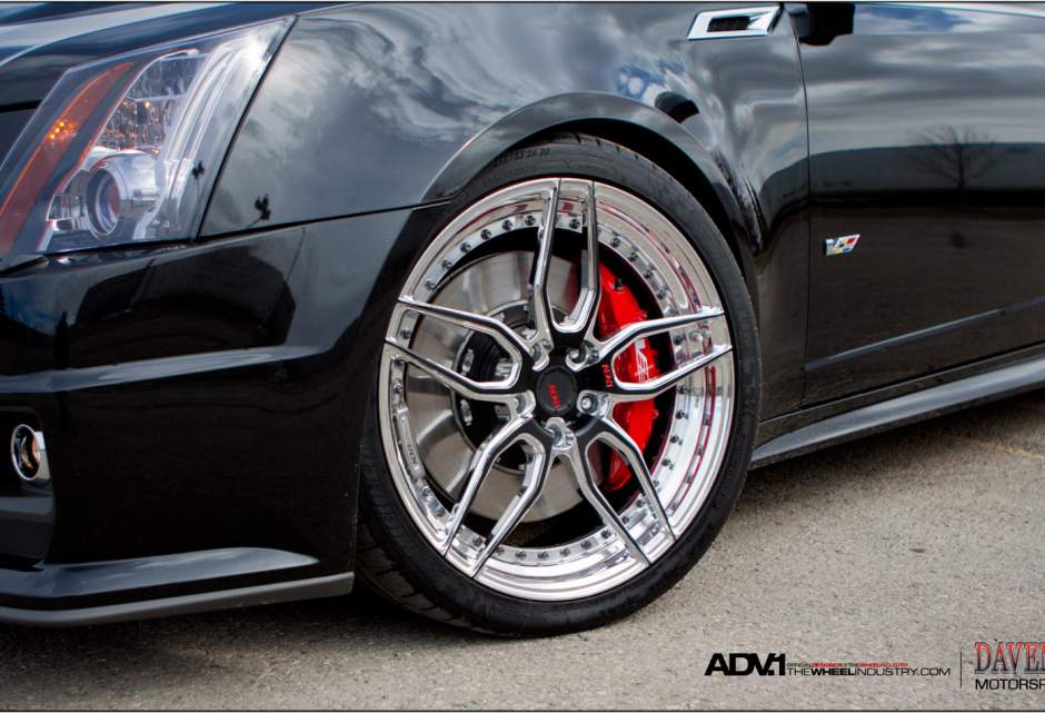 photo 3 Cadillac CTS-V custom wheels ADV.1 005MV2SL 20x9.0, ET , tire size X R20. 20x10.5 ET