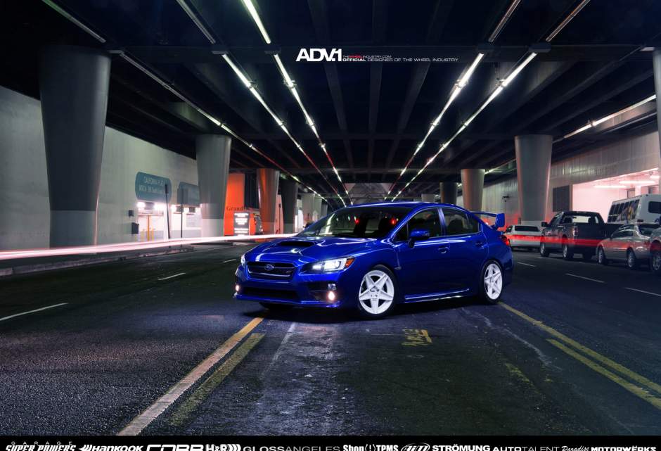 photo 4 Subaru WRX STI custom wheels ADV.1 5S MV2 18x9.5, ET , tire size X R18. x ET 