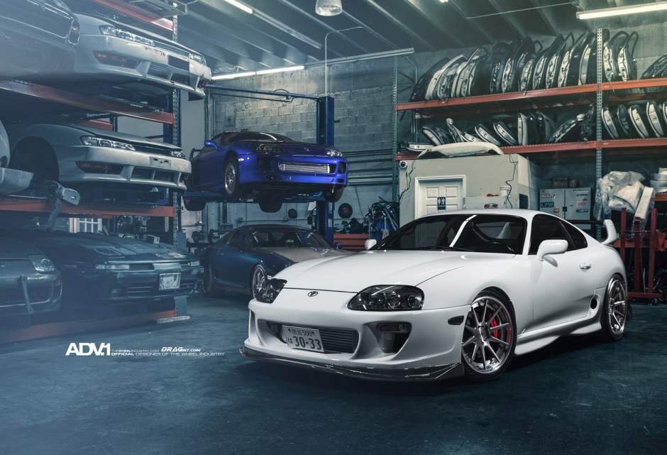 photo 3 Toyota Supra custom wheels ADV.1 10TS 19x9.5, ET , tire size X R19. 19x11.0 ET