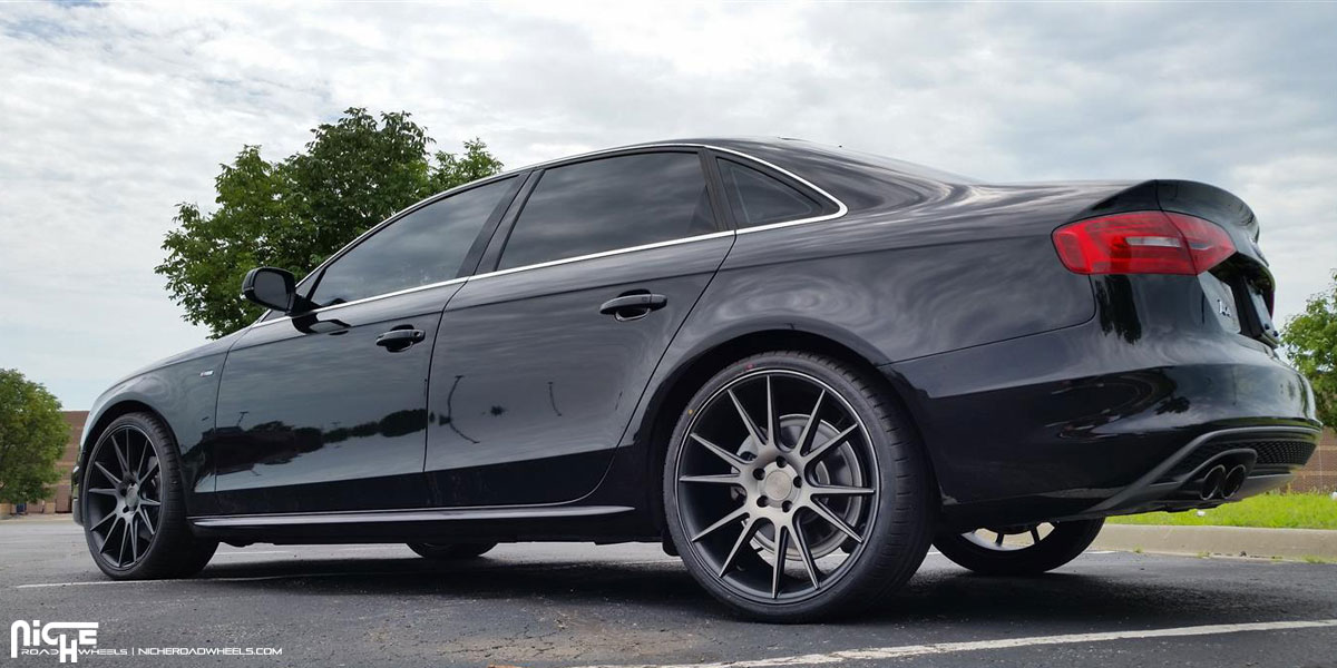 photo 6 Audi A4 custom wheels Niche Vicenza M-153 20x9.0, ET , tire size 255/30 R20. x ET 