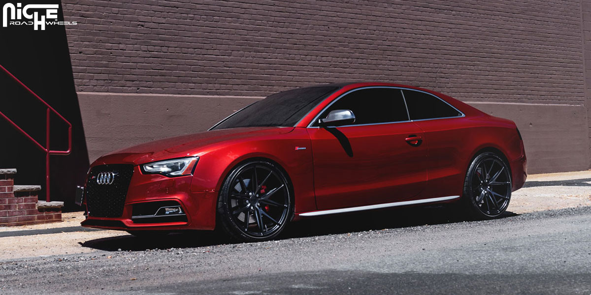 photo 4 Audi S5 custom wheels Niche Misano - M117 20x10.5, ET , tire size 275/30 R20. x ET