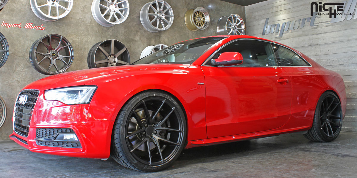 photo 5 Audi S5 custom wheels Niche Misano - M117 20x10.5, ET , tire size 275/30 R20. x ET