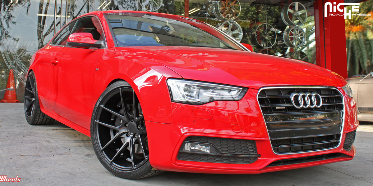 photo 6 Audi S5 custom wheels Niche Misano - M117 20x10.5, ET , tire size 275/30 R20. x ET