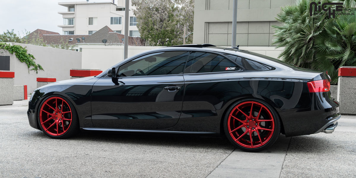 photo 2 Audi A5 custom wheels Niche Targa - M130  20x10.5, ET , tire size X R20. x ET 
