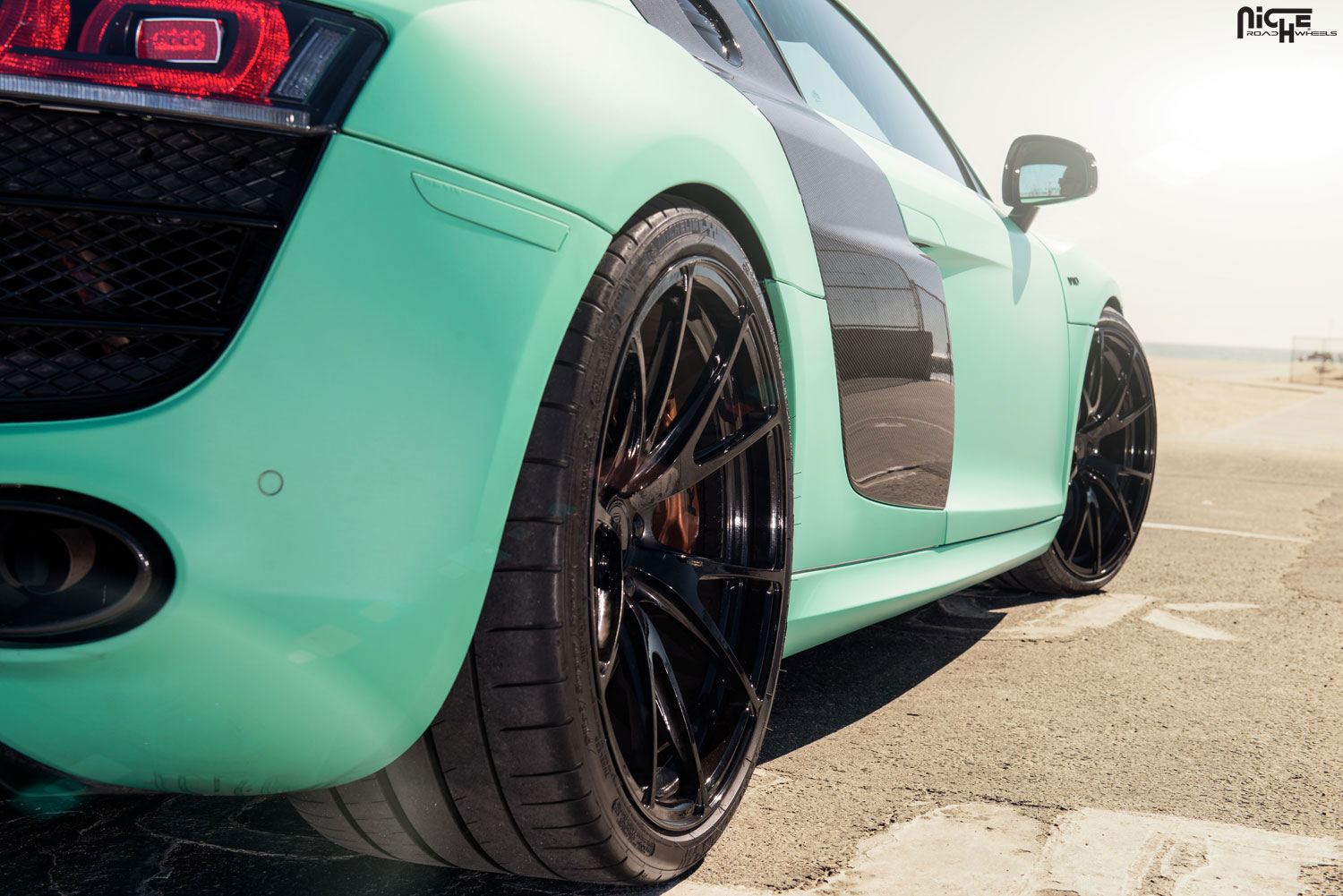 photo 1 Audi R8 custom wheels Niche Stüttgart 20x9.0, ET , tire size 245/30 R20. 20x12.0 ET 325/25 R20