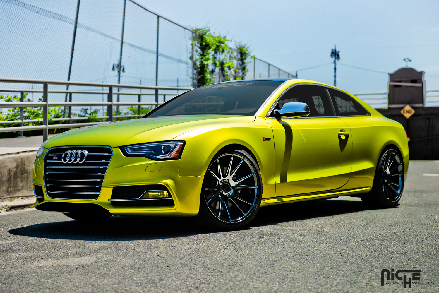 photo 4 Audi S5 custom wheels Niche Vicenza - M154 20x10.5, ET , tire size 255/35 R20. x ET