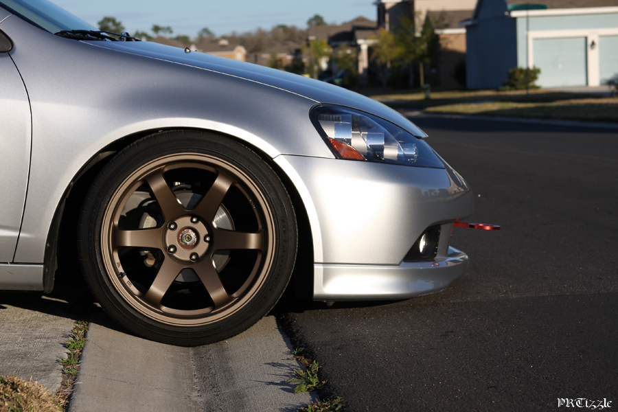 photo 4 Acura RSX custom wheels Rota Grid 18x9.5, ET +20, tire size 225/40 R18. x ET