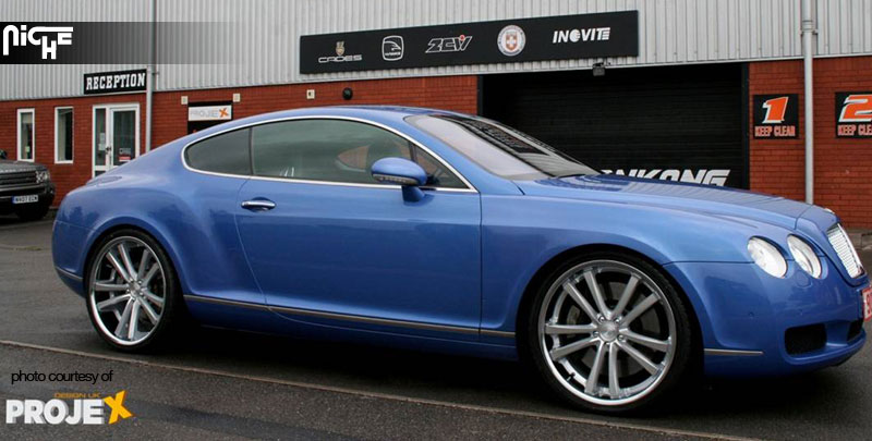 photo 1 Bentley Continental GT custom wheels Niche Concourse - M885 22x9.0, ET , tire size X R22. 22x10.5 ET
