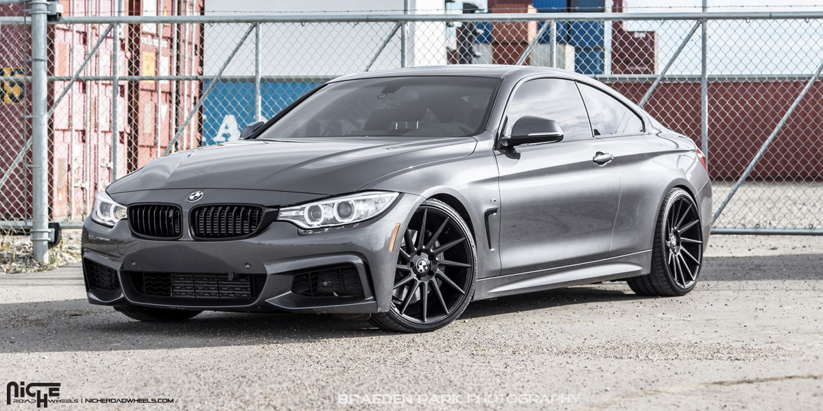 photo 1 BMW 435 custom wheels Niche Surge - M114 20x8.5, ET , tire size X R20. 20x10.5 ET