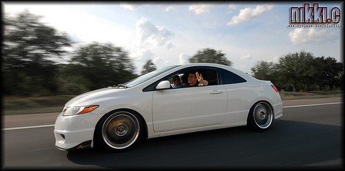 photo 5 Honda Civic custom wheels Work VS-XX 18x8.5, ET +30, tire size 225/40 R18. 18x9.5 ET+30 235/40 R18