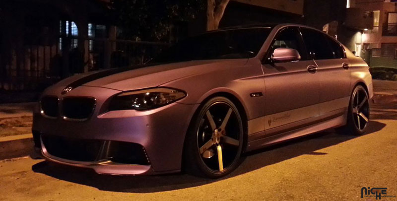 photo 3 BMW 535 custom wheels Niche Milan - M134 20x8.5, ET , tire size X R20. 20x10.0 ET 