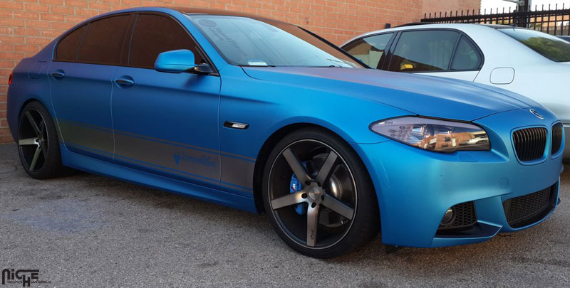 photo 1 BMW 535 custom wheels Niche Milan - M134 20x8.5, ET , tire size X R20. 20x10.5 ET 