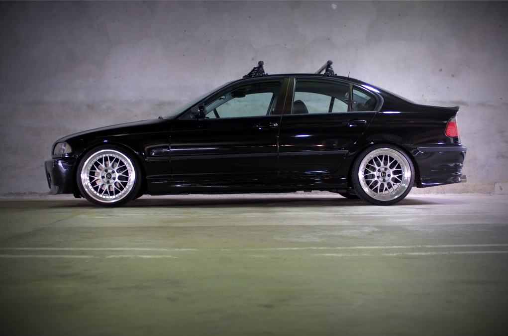 photo 6 BMW 328 custom wheels WORK VS Mesh step-lipped 19x9.5, ET +36, tire size 225/35 R19. 19x9.5 ET+26