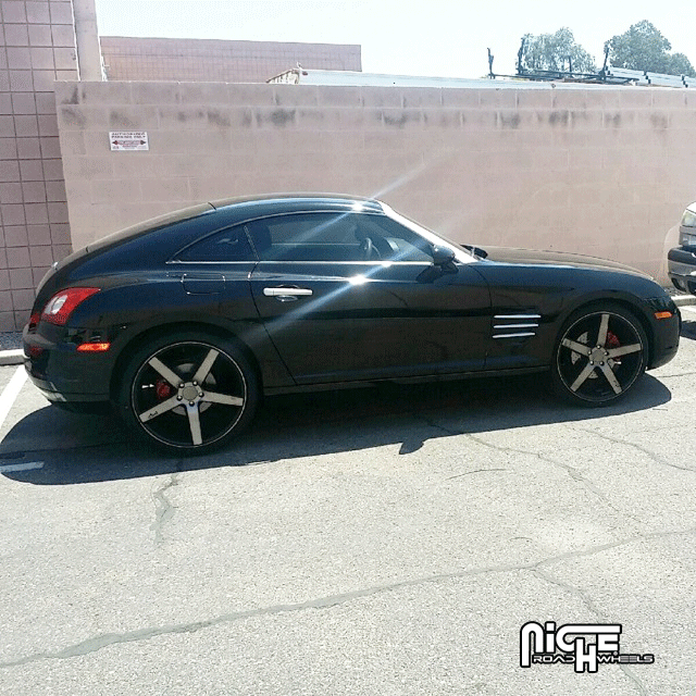 photo 2 Chrysler Crossfire custom wheels Niche Milan - M134 20x, ET +42, tire size X R20. 20x ET+40