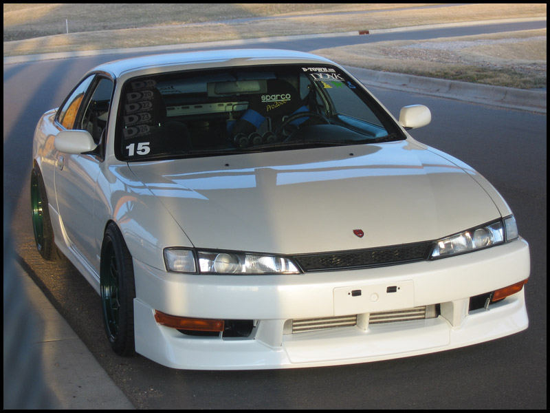 photo 2 Nissan S14 custom wheels Enkei RPF1 17x9.5, ET -2, tire size 235/40 R17. 17x10.0 ET+18 235/40 R17