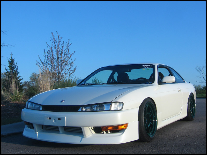 photo 4 Nissan S14 custom wheels Enkei RPF1 17x9.5, ET -2, tire size 235/40 R17. 17x10.0 ET+18 235/40 R17