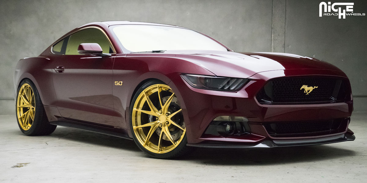 photo 1 Ford Mustang custom wheels Niche Misano 21x9.0, ET , tire size X R21. 21x10.5 ET