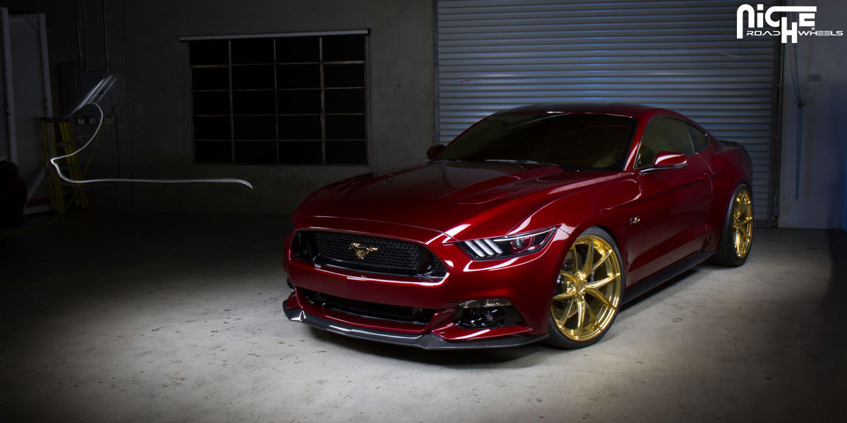 photo 3 Ford Mustang custom wheels Niche Misano 21x9.0, ET , tire size X R21. 21x10.5 ET