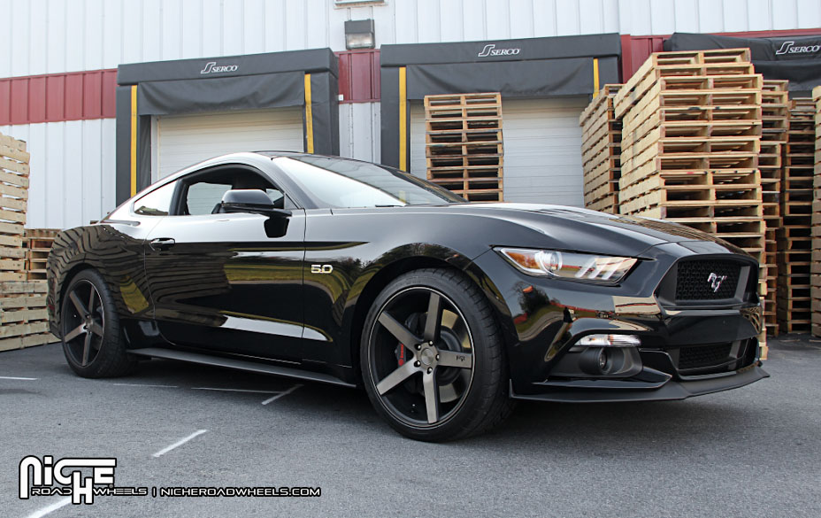 photo 1 Ford Mustang custom wheels Niche Milan - M134 20x, ET +40, tire size 275/30 R20. x ET
