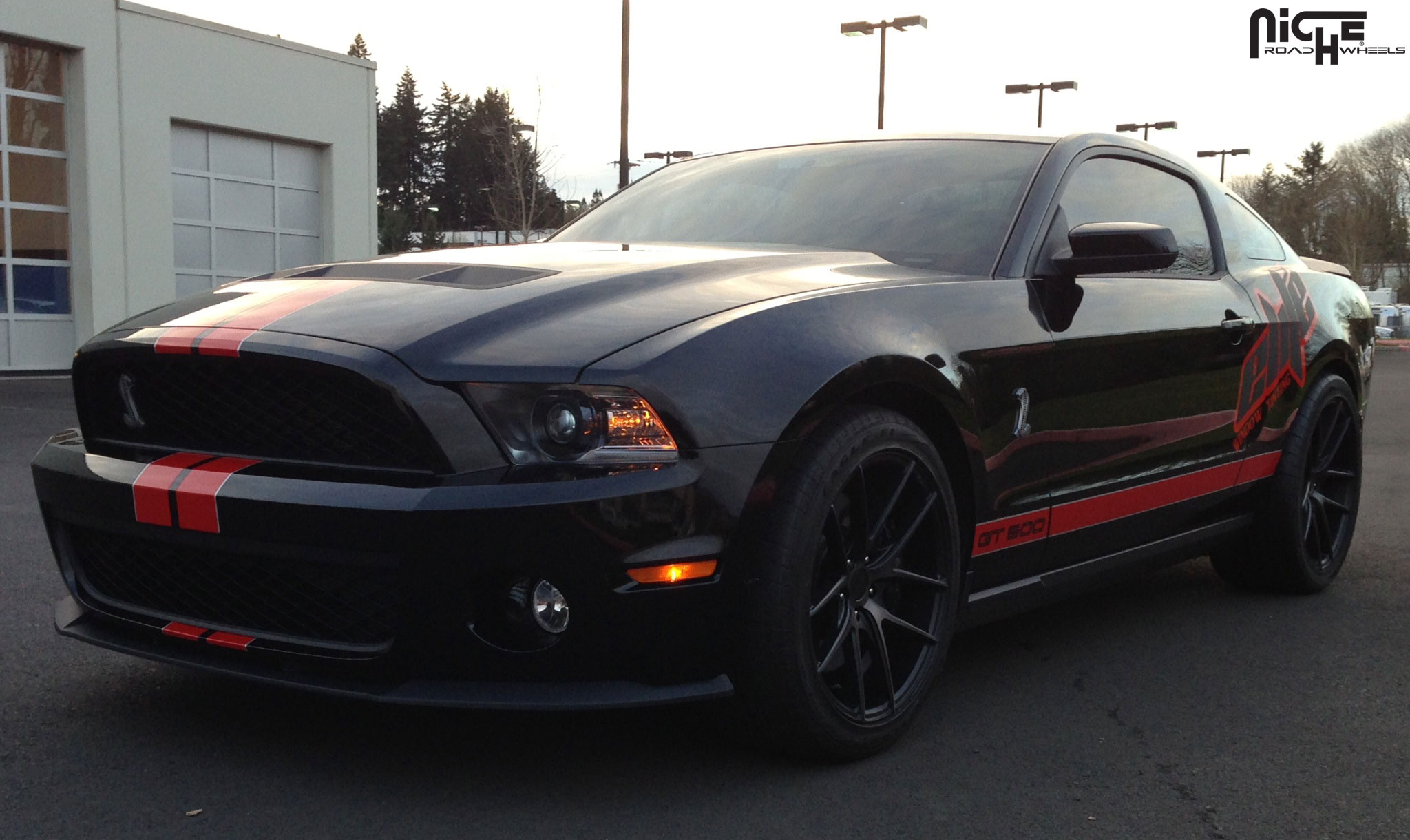 photo 1 Ford Shelby GT500 custom wheels Niche Targa - M130  19x9.5, ET , tire size X R19. 20x10.0 ET