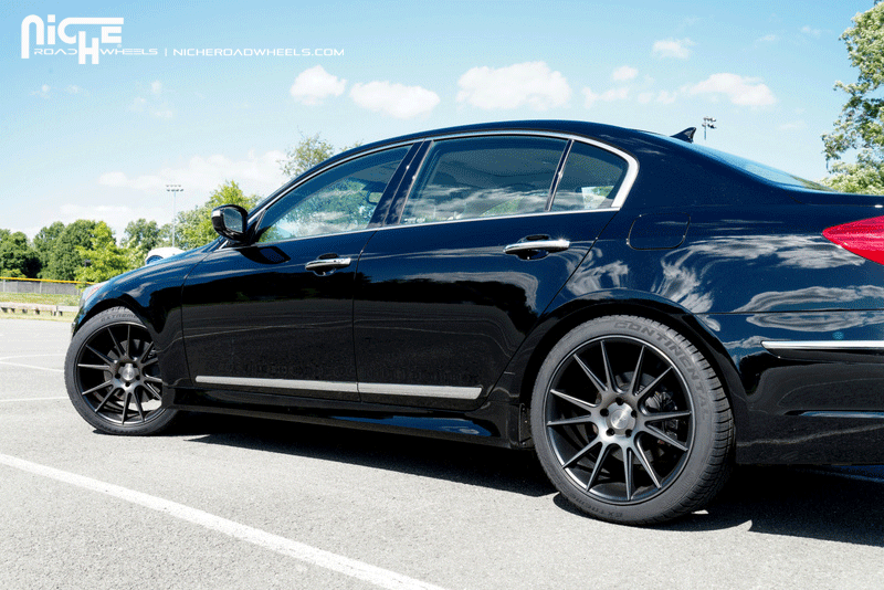 photo 2 Hyundai Genesis custom wheels Niche Vicenza - M153 20x9.0, ET , tire size X R20. x ET