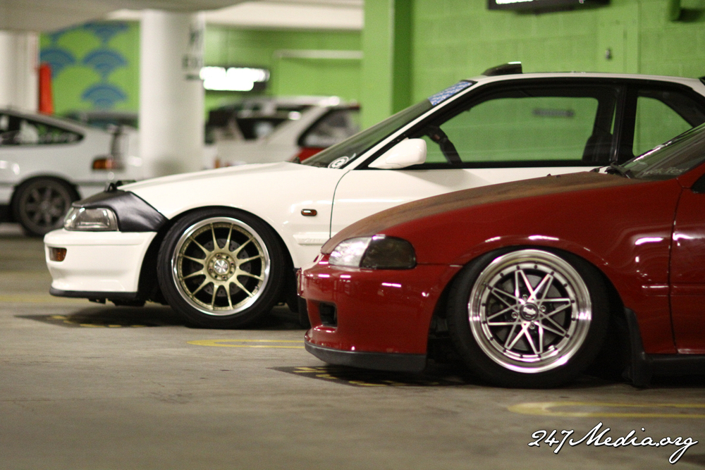 photo 8 Acura Integra custom wheels Work XSA 16x8.0, ET +7, tire size 195/45 R16. 16x8.0 ET+10