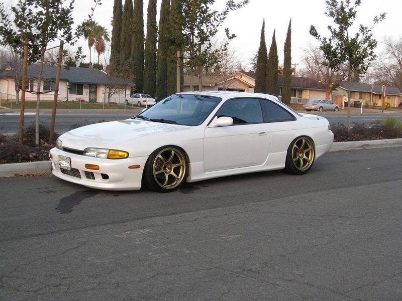 photo 2 Nissan S14 custom wheels Advan RG-II 18x9.0, ET -3, tire size 215/40 R18. 18x10.0 ET+5 235/40 R18