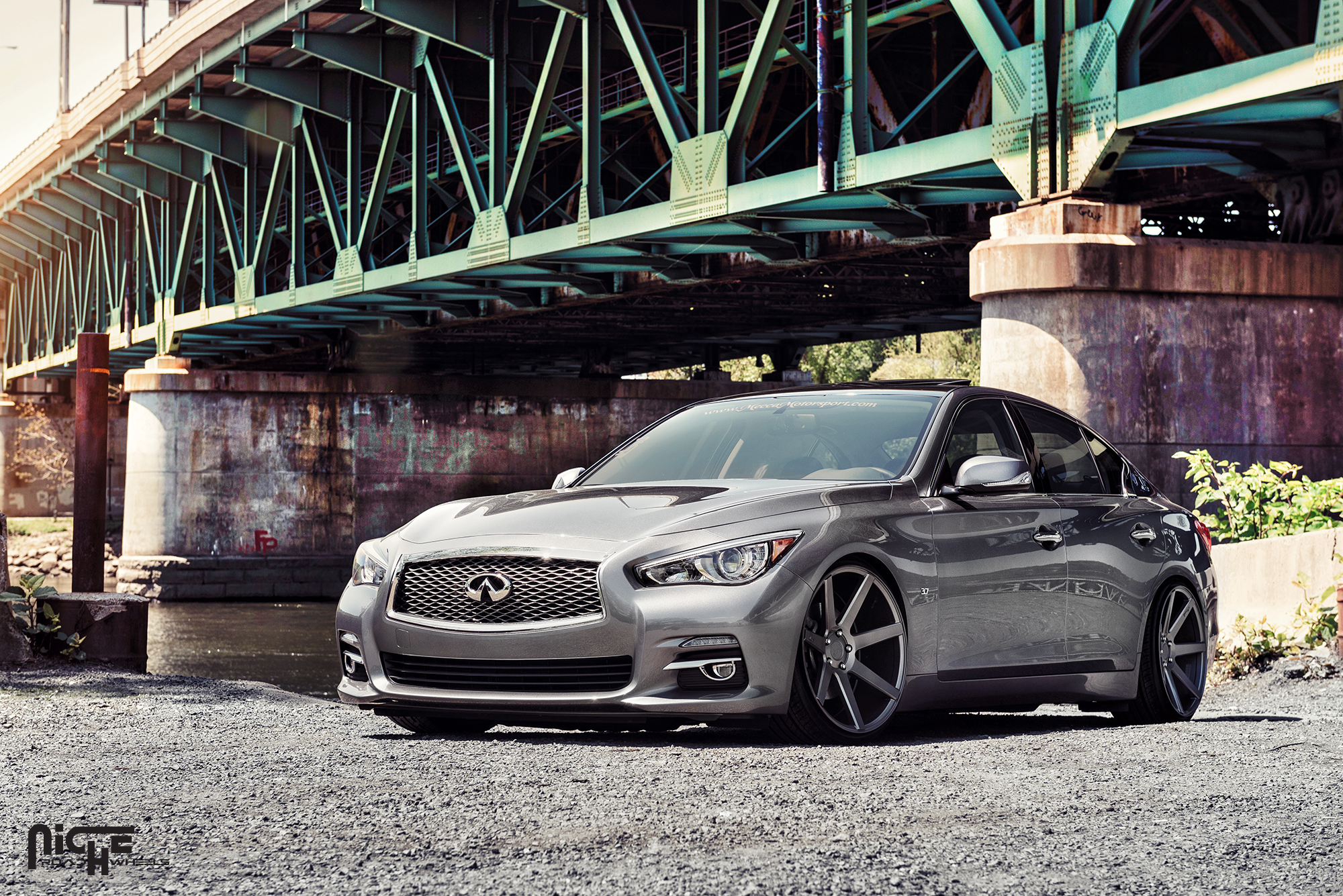 photo 4 Infiniti Q50 custom wheels Niche Verona - M149 20x10.5, ET +30, tire size 245/30 R20. x ET