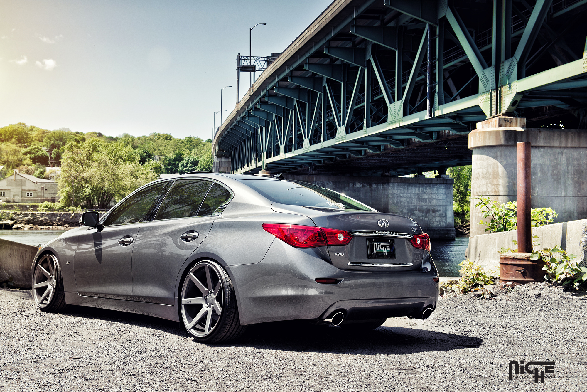 photo 5 Infiniti Q50 custom wheels Niche Verona - M149 20x10.5, ET +30, tire size 245/30 R20. x ET