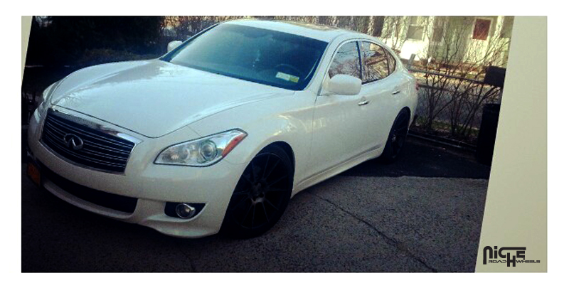 photo 2 Infiniti M56 custom wheels Niche Vicenza - M153 20x9.5, ET +35, tire size X R20. 20x10.0 ET+40