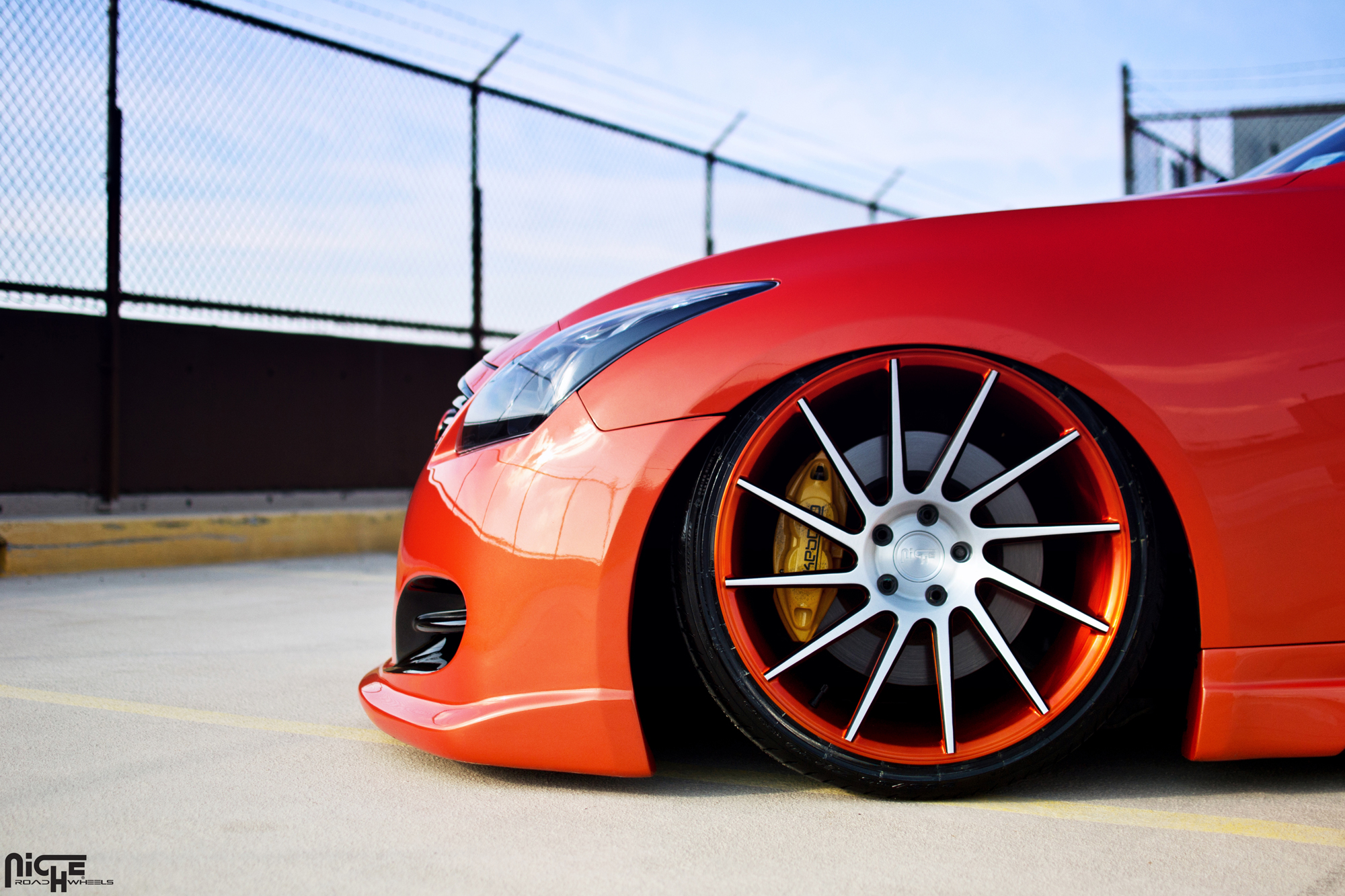 photo 1 Infiniti G37 custom wheels Niche Surge 20x10.5, ET , tire size 235/35 R20. x ET