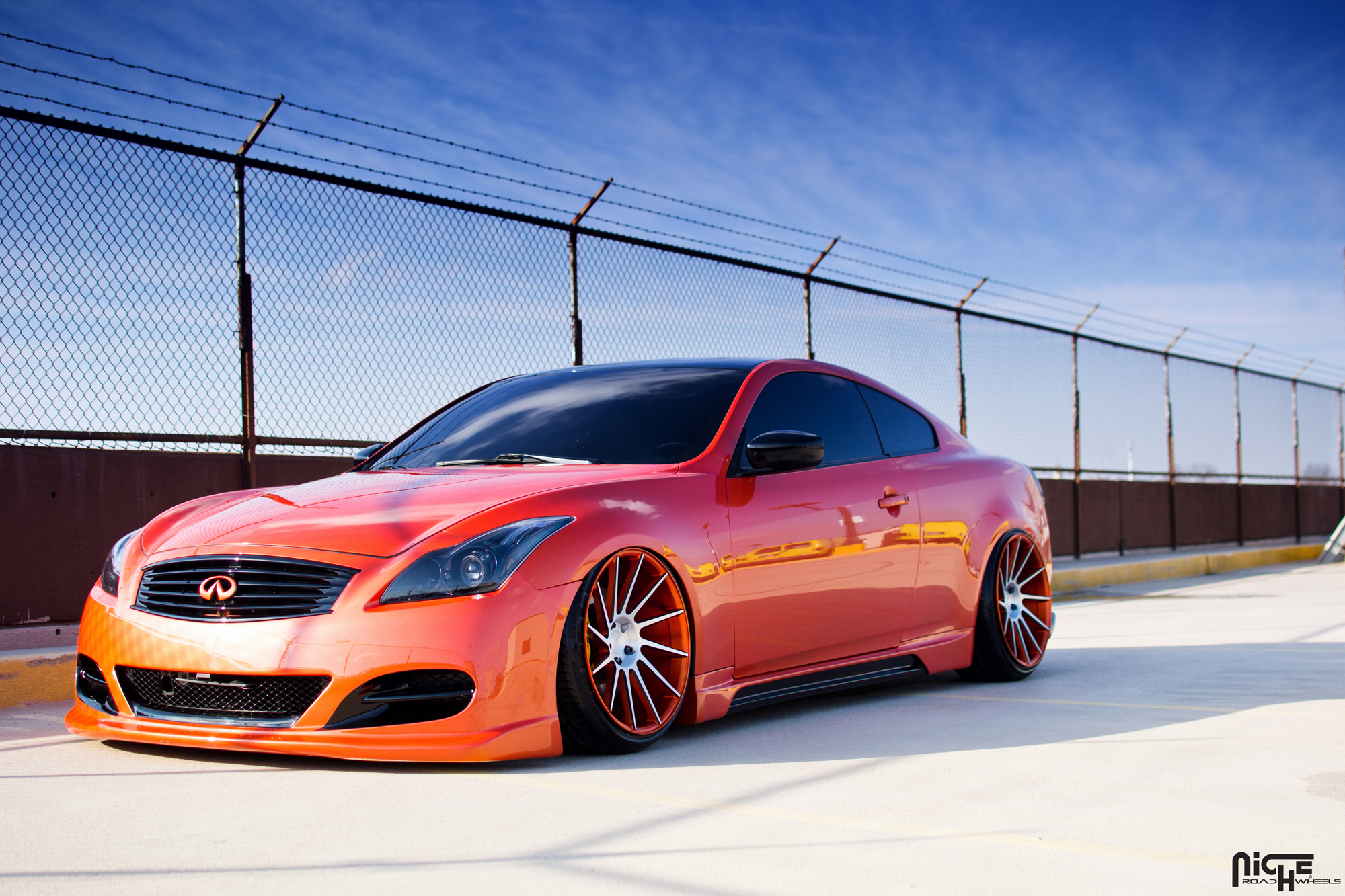 photo 3 Infiniti G37 custom wheels Niche Surge 20x10.5, ET , tire size 235/35 R20. x ET