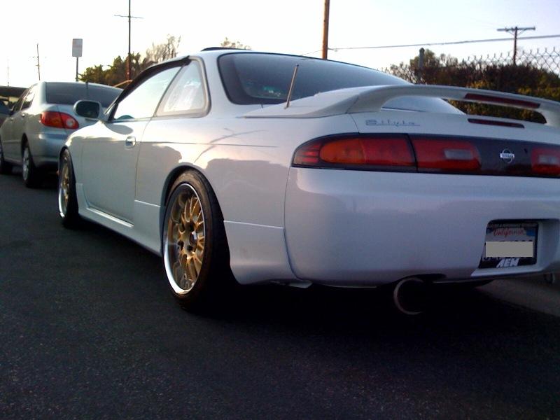 photo 2 Nissan S14 custom wheels volk gt-a 17x8.0, ET +12, tire size 225/45 R17. 17x9.0 ET+12