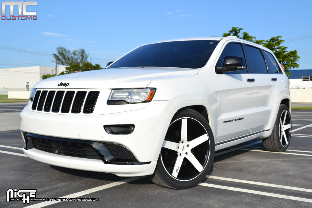 photo 2 Jeep Grand Cherokee custom wheels Niche Milan - M134 22x, ET +35, tire size 285/35 R22. x ET