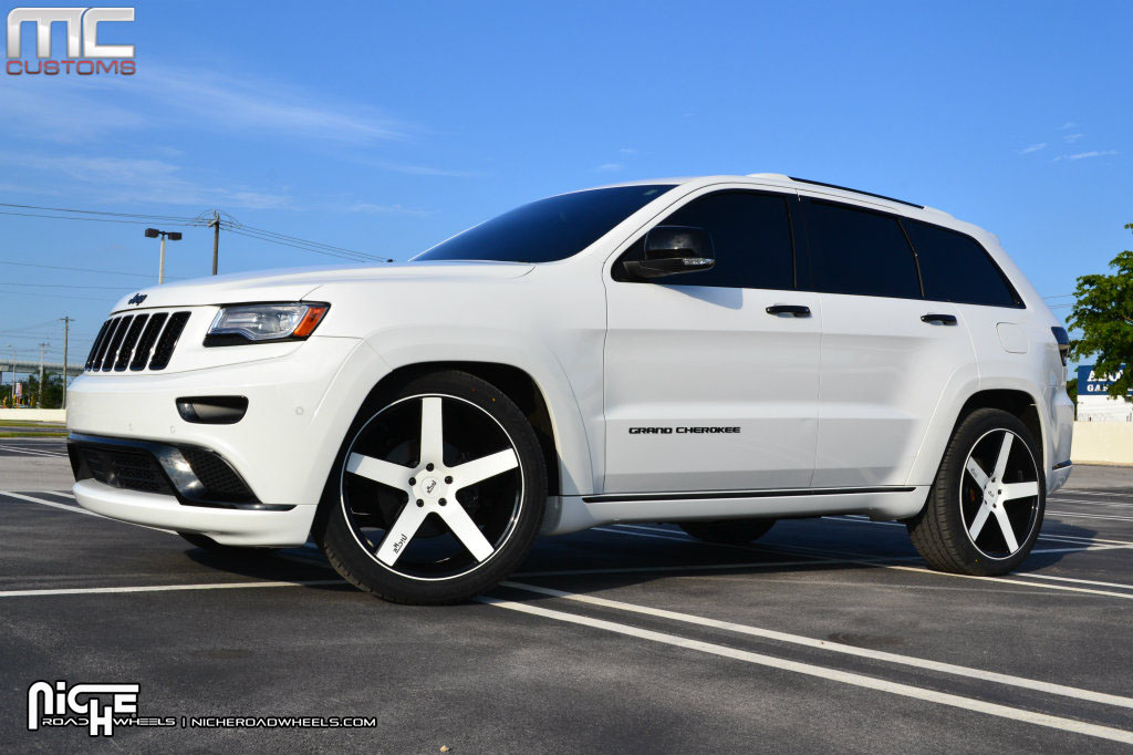 photo 3 Jeep Grand Cherokee custom wheels Niche Milan - M134 22x, ET +35, tire size 285/35 R22. x ET