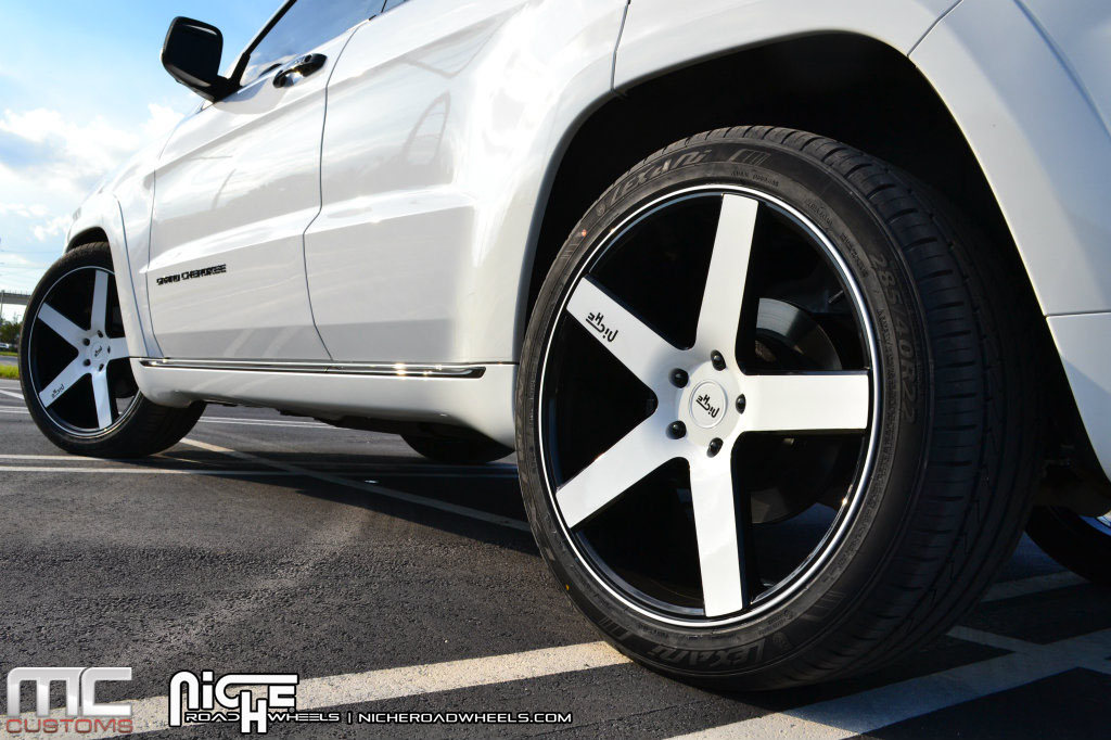 photo 1 Jeep Grand Cherokee custom wheels Niche Milan - M134 22x, ET +35, tire size 285/35 R22. x ET