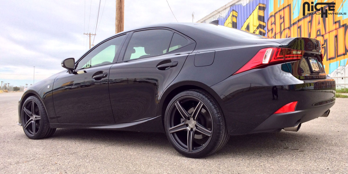 photo 4 Lexus IS-F custom wheels Niche Apex 19x8.5, ET , tire size 235/35 R19. 19x9.5 ET 265/30 R19